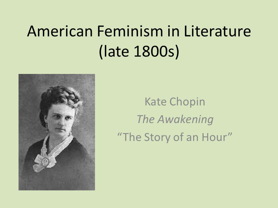 Issues in womens roles in the story of an hour by kate chopin
